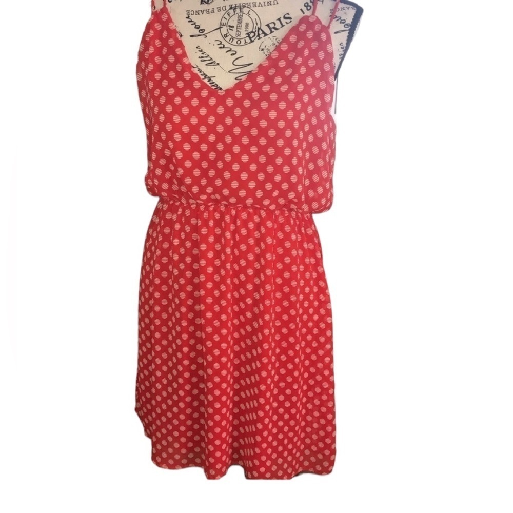 🌻Paisley and Ivy polka dot dress. Size medium GUC